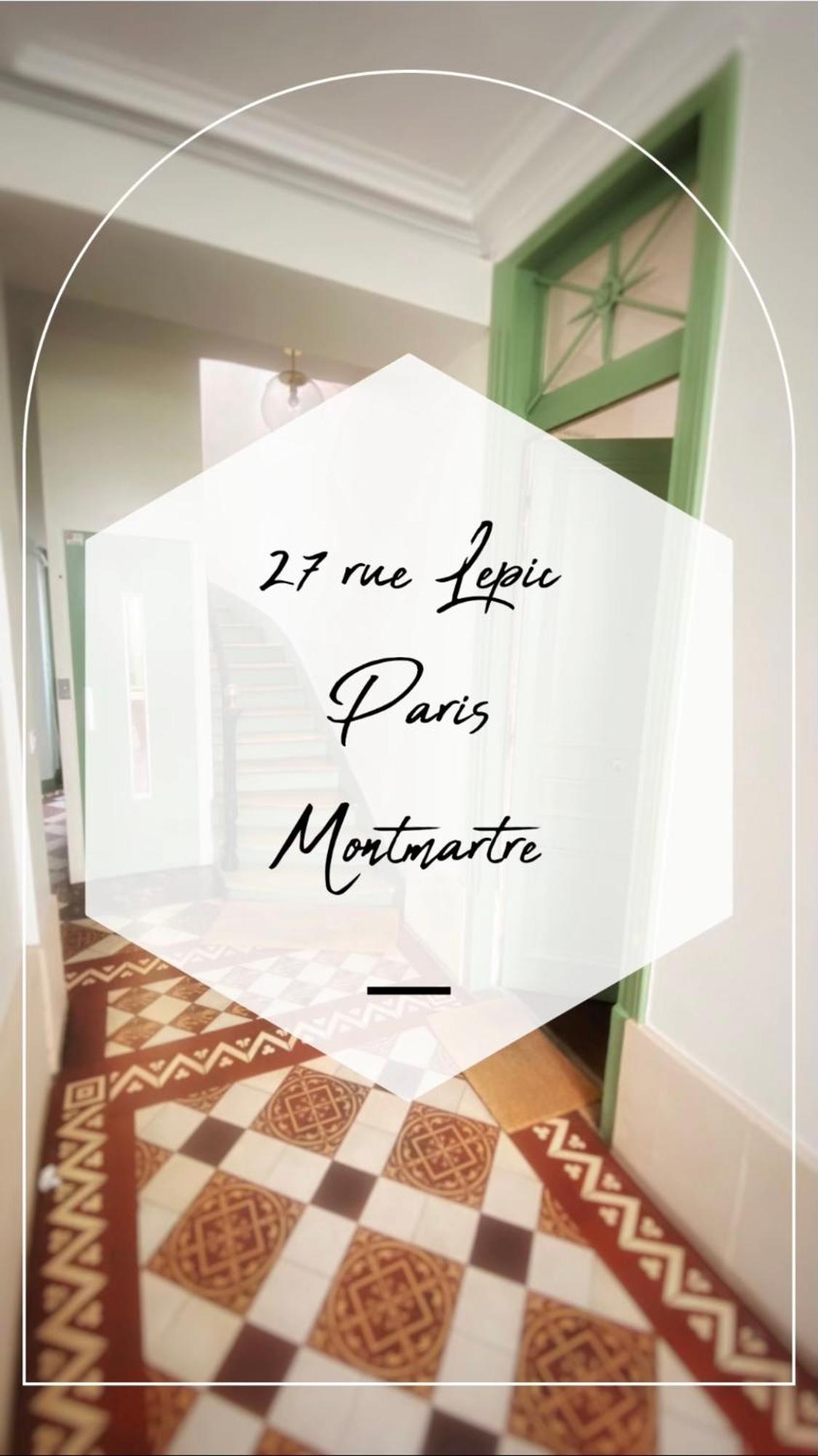 Villa Lepic, Luxury Flat In Montmartre With Private Terrasse-Appartement Entier París Exterior foto