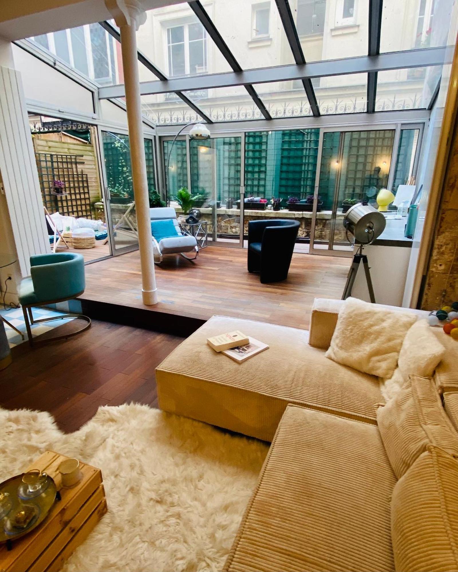 Villa Lepic, Luxury Flat In Montmartre With Private Terrasse-Appartement Entier París Exterior foto